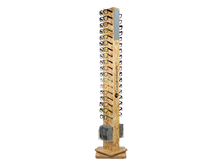 In-Store Narrow Floor Spinner Wood (36PCS)
