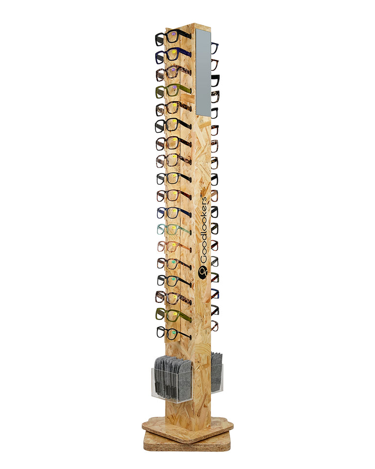 In-Store Narrow Floor Spinner Wood (36PCS)
