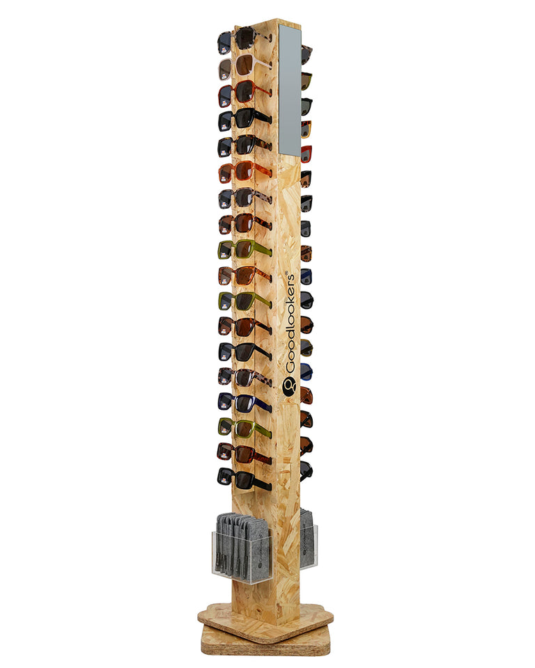 In-Store Narrow Floor Spinner Wood (36PCS)