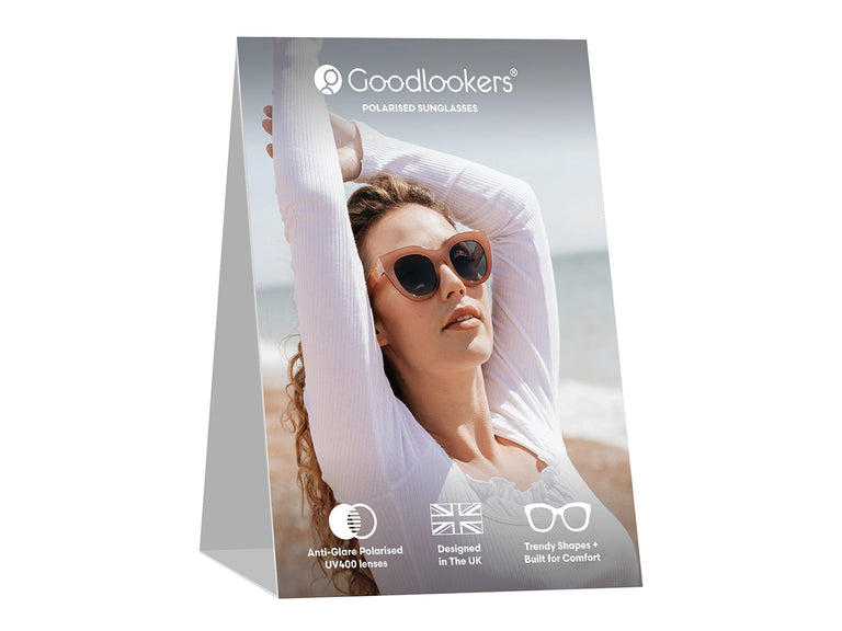 A5 Sunglasses POP Card