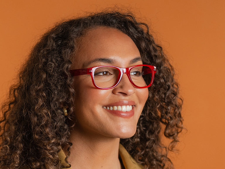 Reading Glasses 'Billi' Red