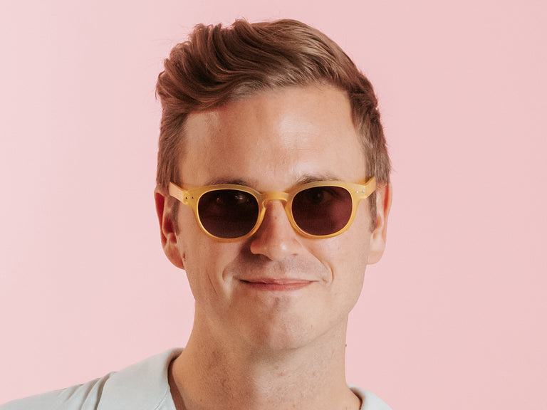 Reading Sunglasses 'Holiday' Yellow