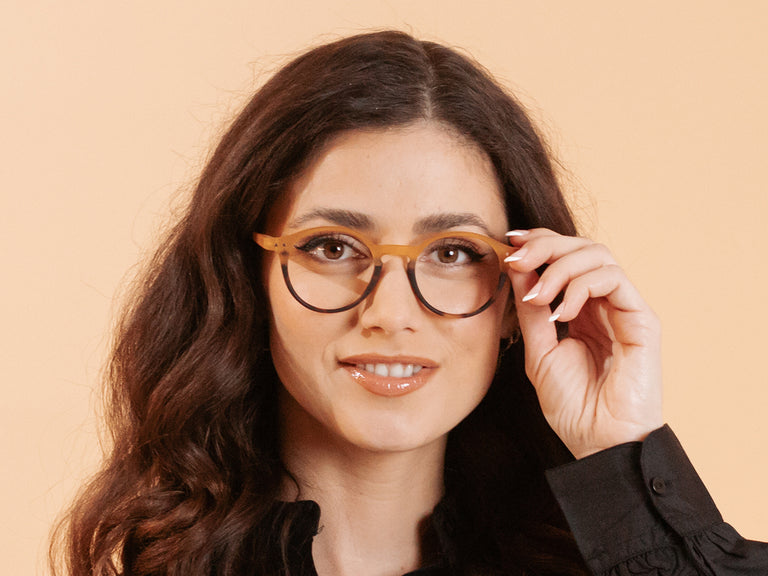 Reading Glasses 'Sydney' Orange/Tortoiseshell