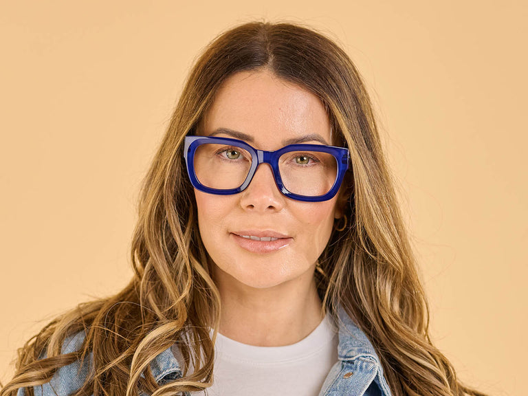 Reading Glasses 'Jordan' Blue