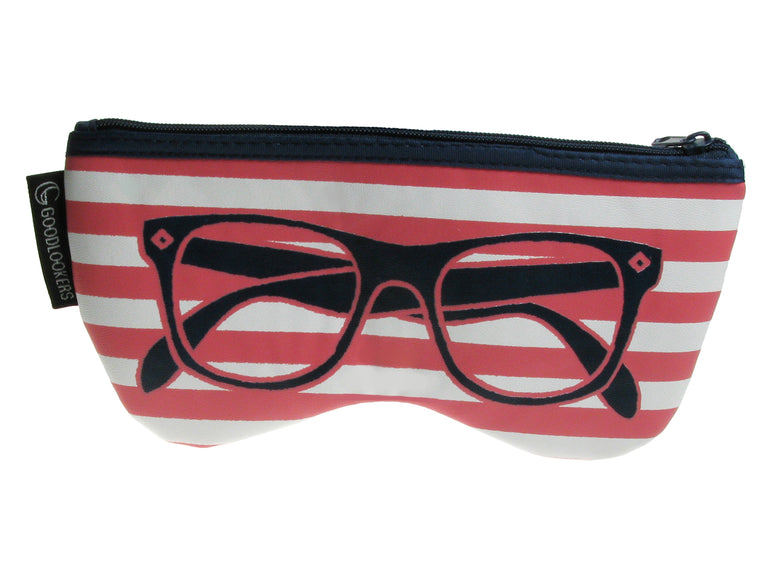 Glasses Case 'Shaped Retro' Pink