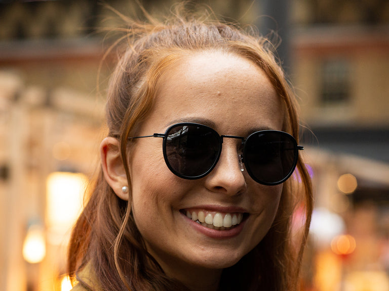 Sunglasses Polarised 'Riley' Matt Black