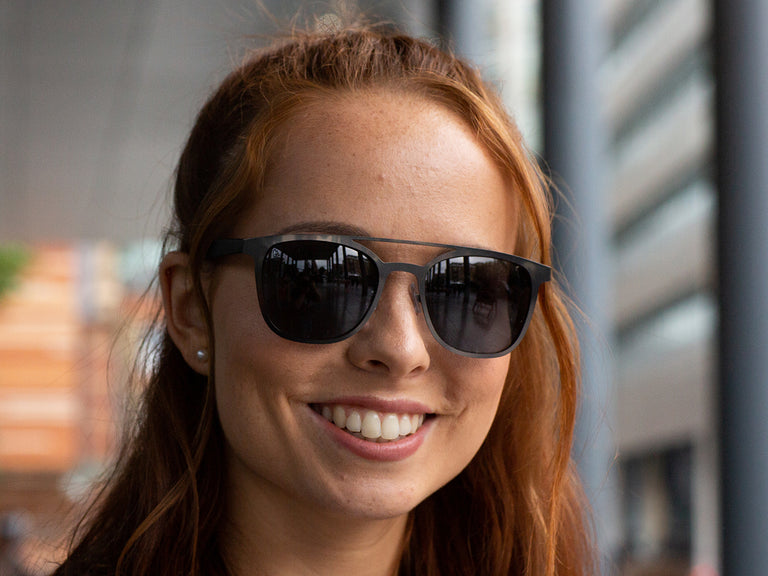 Sunglasses Polarised 'Longbeach' Gun Metal