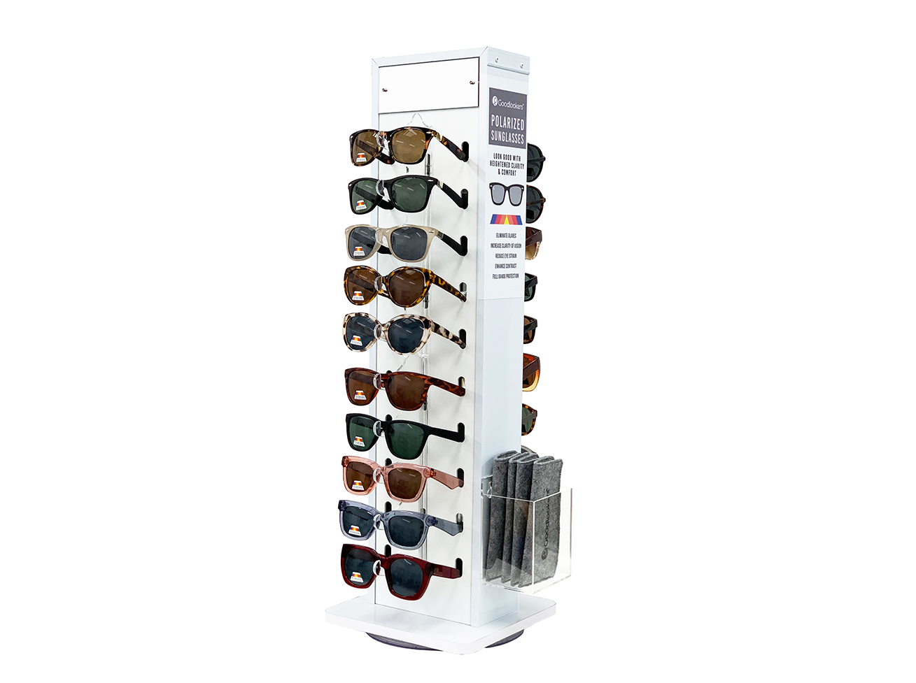 In-Store Counter Spinner White (20PCS)