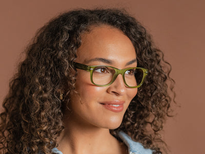 Reading Glasses 'Billi' Olive