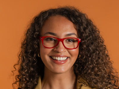 Reading Glasses 'Billi' Red