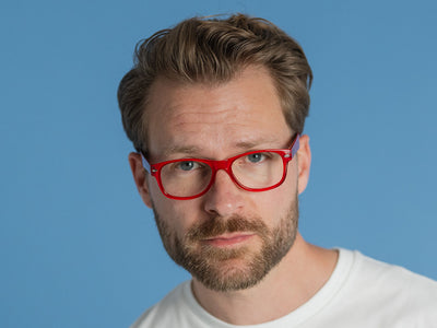 Reading Glasses 'Billi' Red