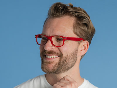 Reading Glasses 'Billi' Red