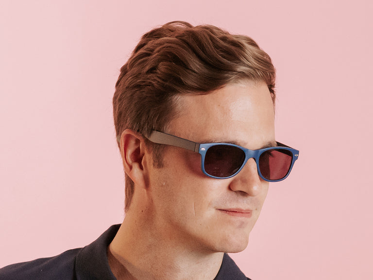 Reading Sunglasses 'Billi' Matt Blue