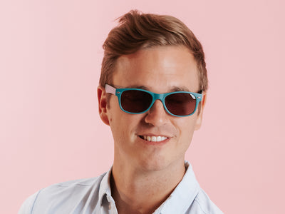 Reading Sunglasses 'Billi' Matt Turquoise