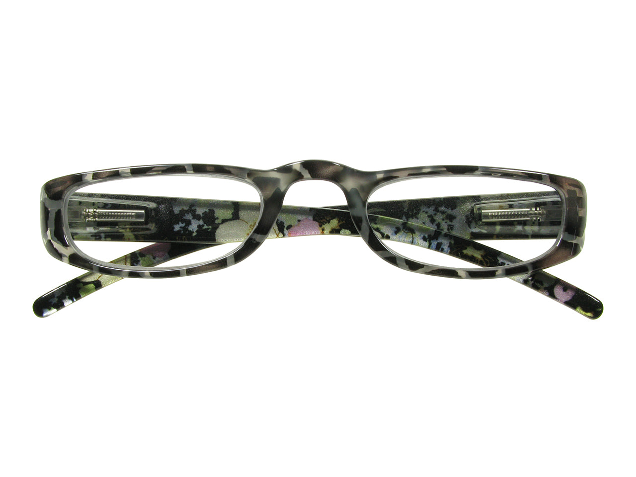 Reading Glasses 'Lexi' Grey Leopard