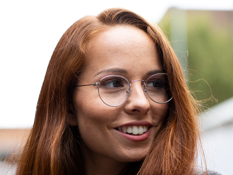 Reading Glasses 'Bakerloo' Silver