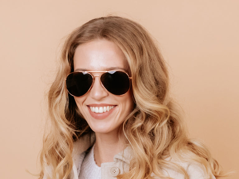 Reading Sunglasses 'Ace' Rose Gold