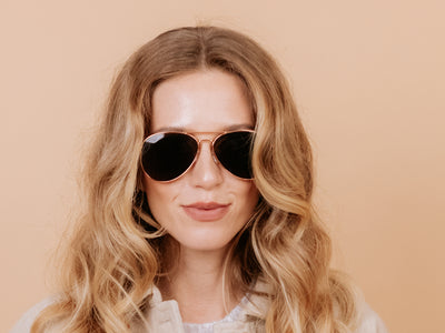 Reading Sunglasses 'Ace' Rose Gold