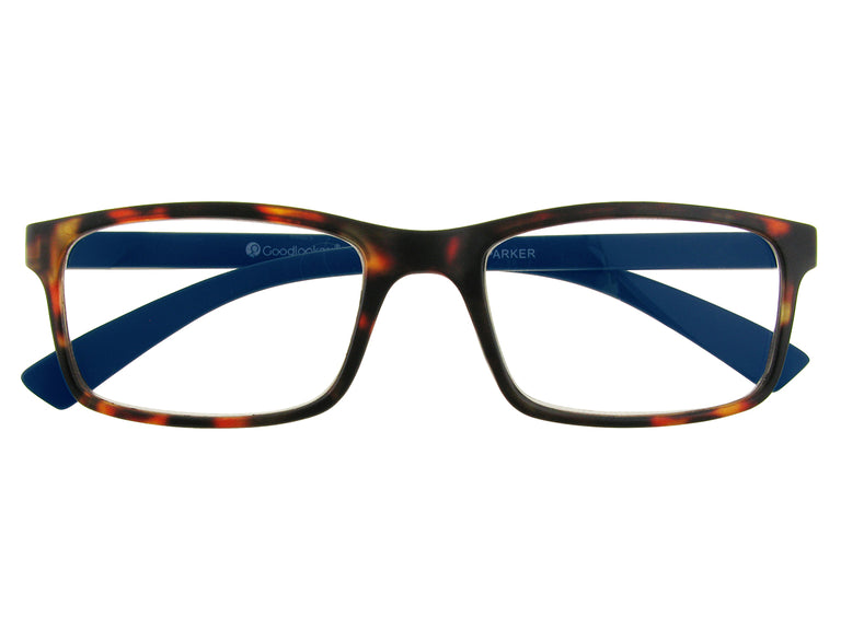 Reading Glasses 'Parker' Tortoiseshell/Blue