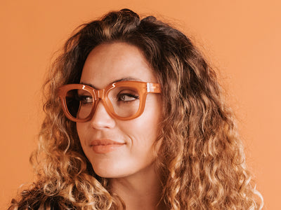 Reading Glasses 'Encore' Muted Orange