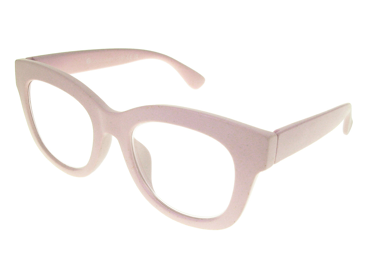 Eco-Wheat Reading Glasses 'Encore' Baby Pink