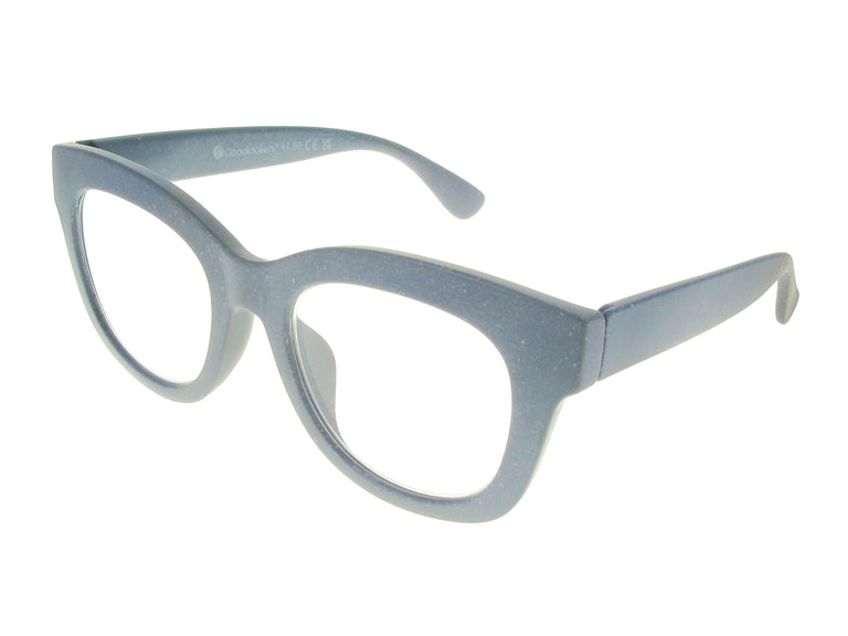 Eco-Wheat Reading Glasses 'Encore' Slate Blue