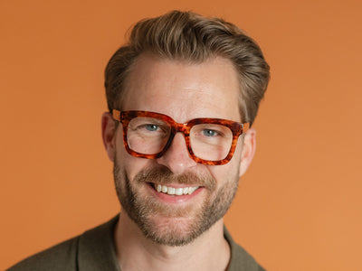 Reading Glasses 'Jamie' Light Tortoiseshell