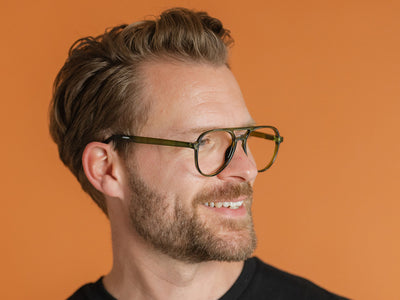 Reading Glasses 'Rockwell' Olive