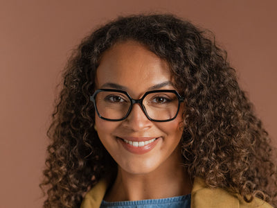 Reading Glasses 'Athena' Black