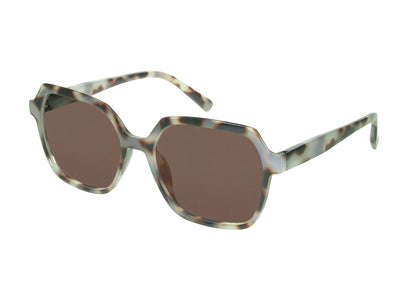 Reading Sunglasses 'Athena' White Tortoiseshell