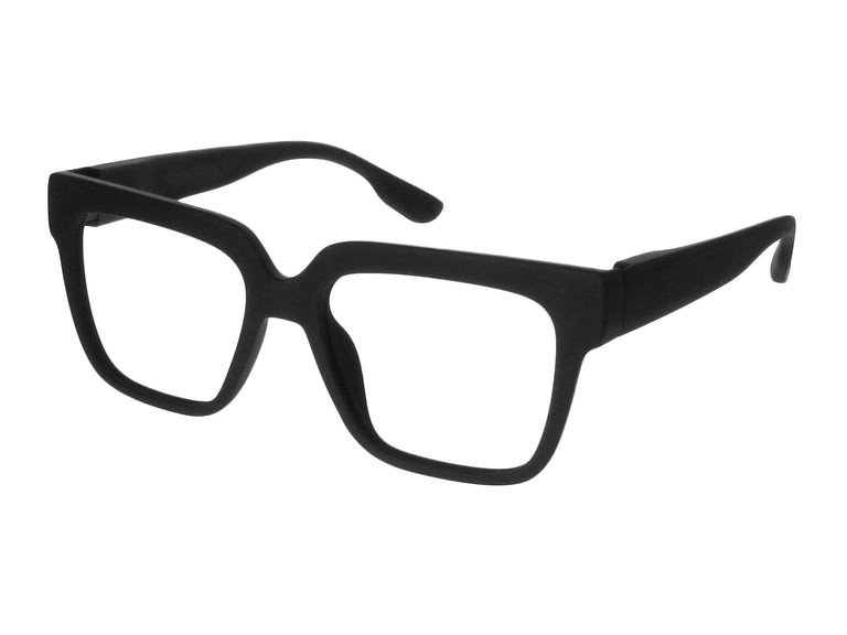 Blue Light Zero Glasses 'Blake' Matt Black