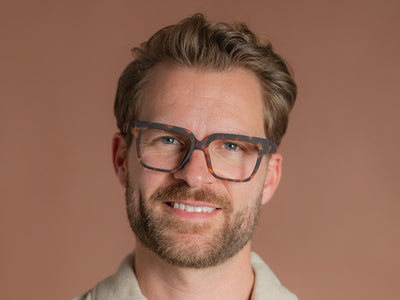 Blue Light Zero Glasses 'Blake' Matt Tortoiseshell