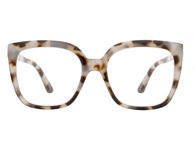 Reading Glasses 'Maddie' White Tortoiseshell