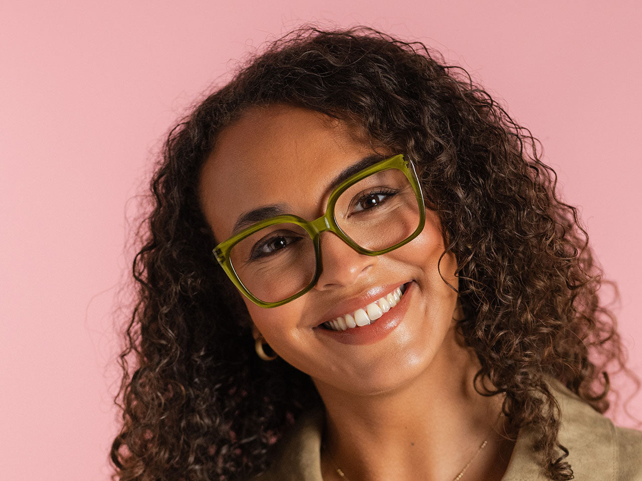 Reading Glasses 'Maddie' Olive