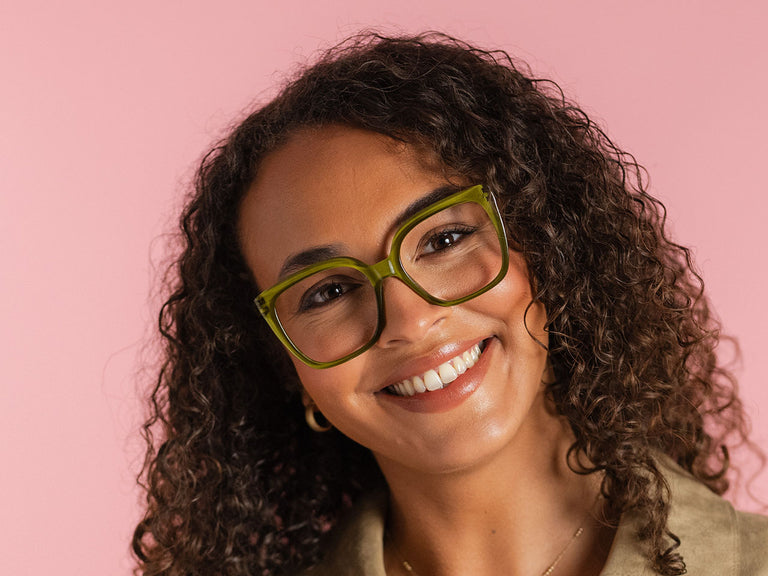 Reading Glasses 'Maddie' Olive