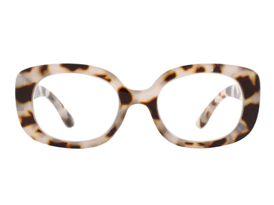 Reading Glasses 'Luna' White Tortoiseshell