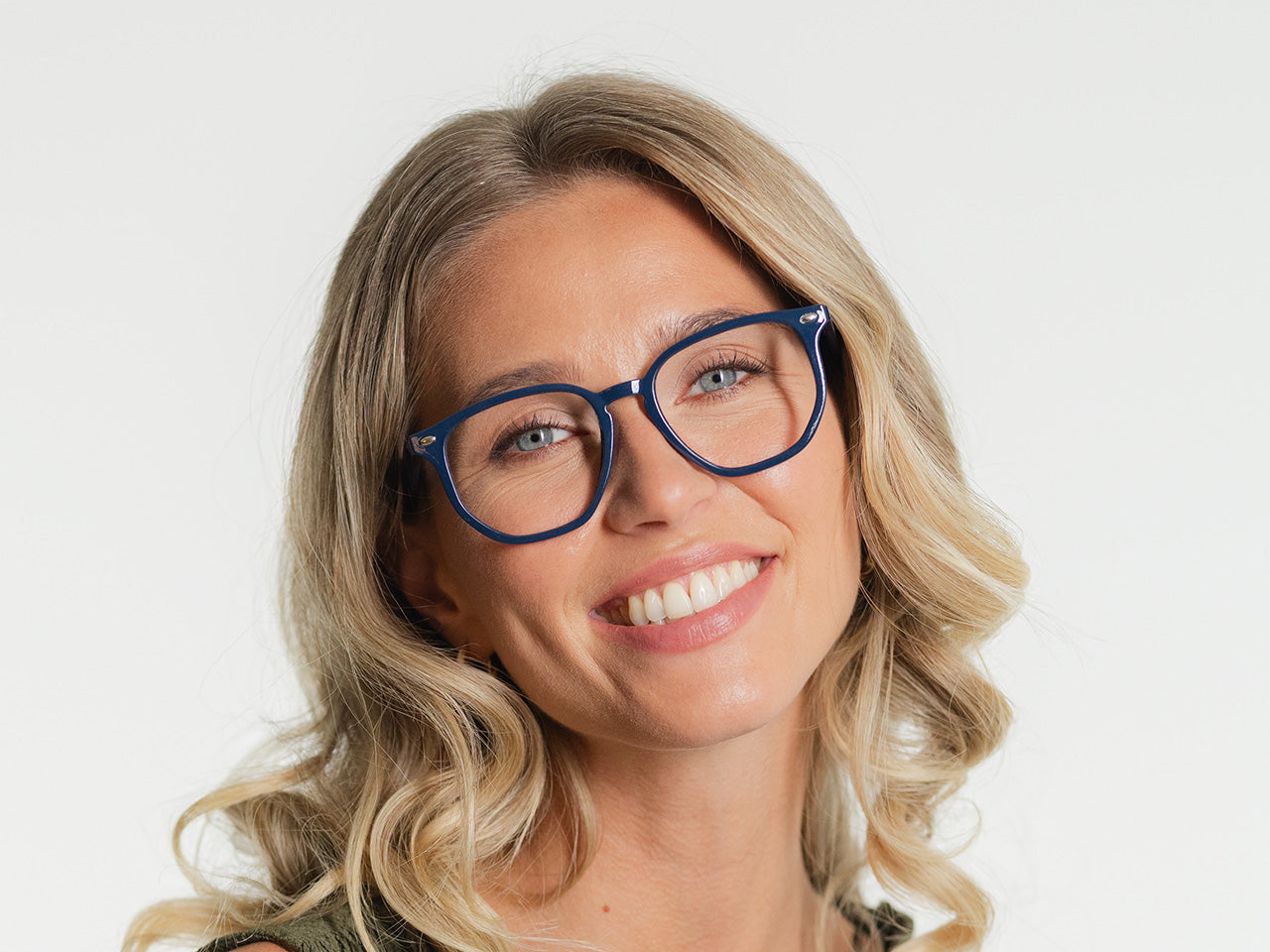 Reading Glasses 'Kai' Navy Blue