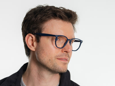 Reading Glasses 'Kai' Navy Blue