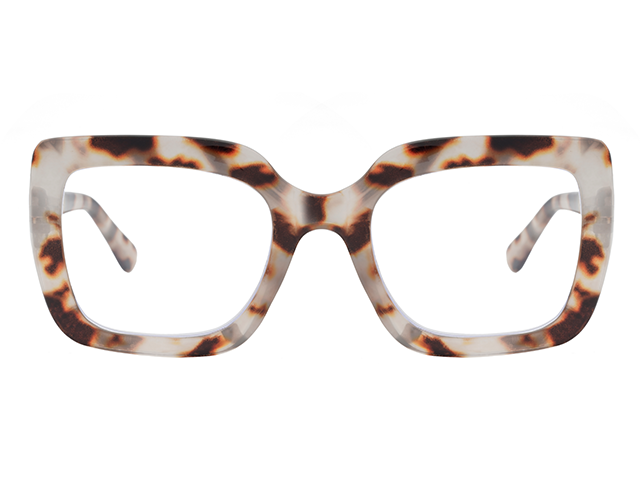 Reading Glasses 'Charli' White Tortoiseshell