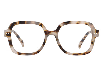 Reading Glasses 'Adrienne' Matt White Tortoiseshell