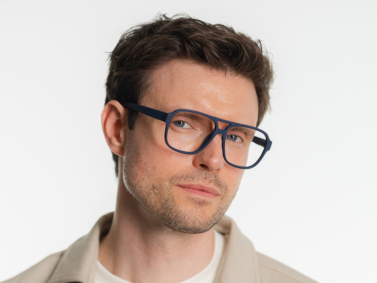 Reading Glasses 'Nash' Navy Blue