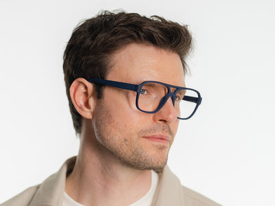 Reading Glasses 'Nash' Navy Blue
