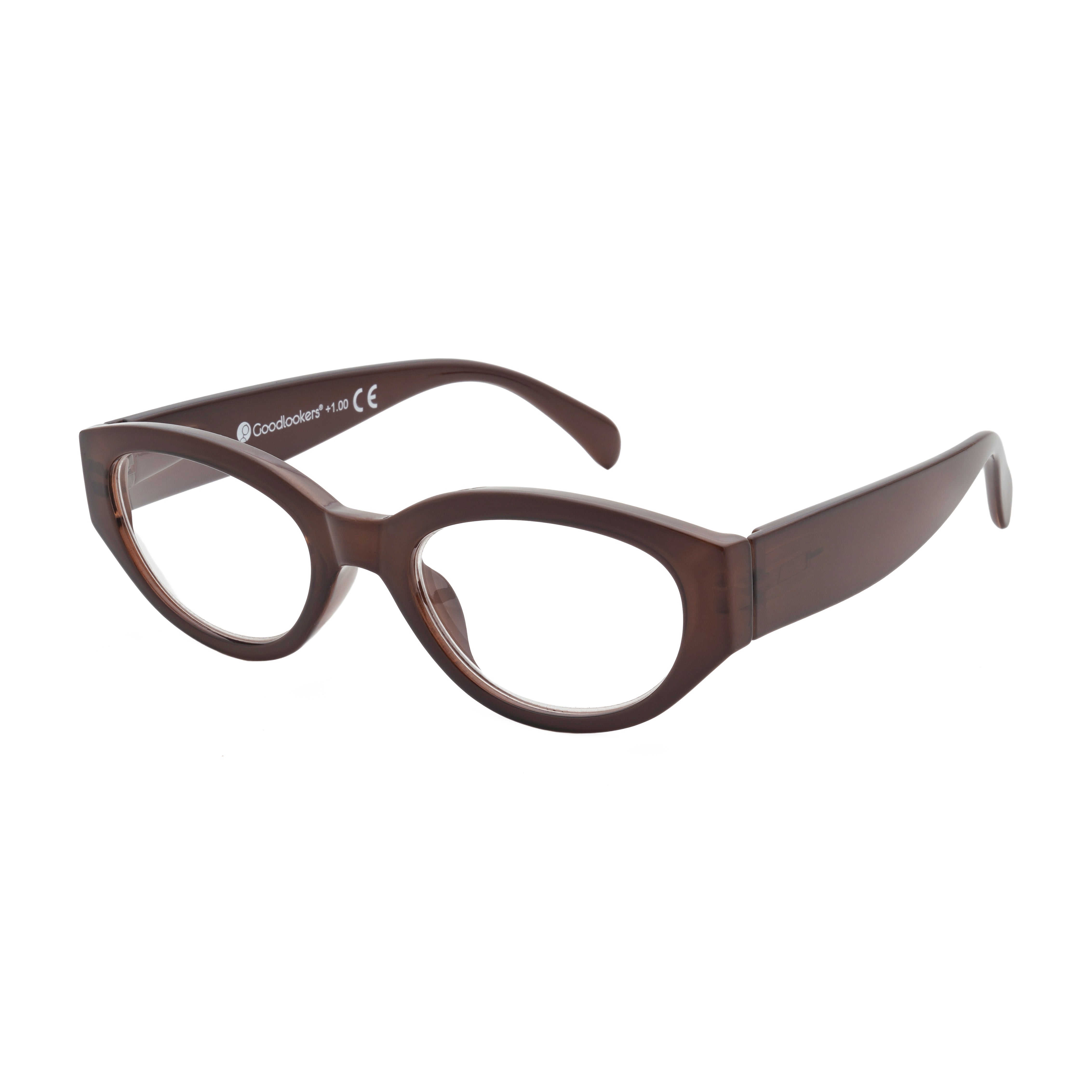 Reading Glasses 'Elle' Brown