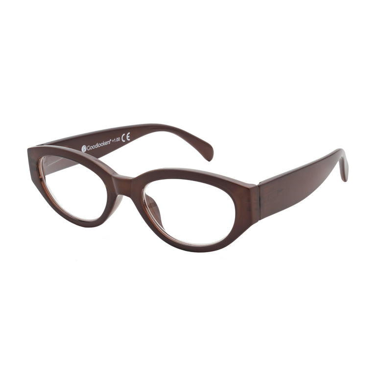 Reading Glasses 'Elle' Brown