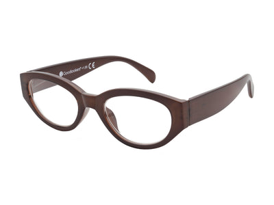 Reading Glasses 'Elle' Brown