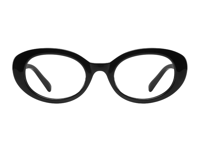 Reading Glasses 'Hepburn' Black
