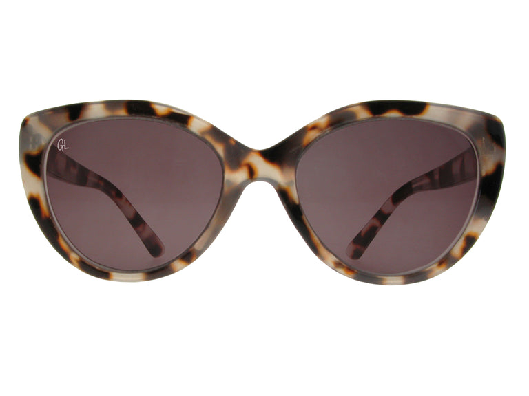 Sunglasses Polarised 'Willow' White Tortoiseshell