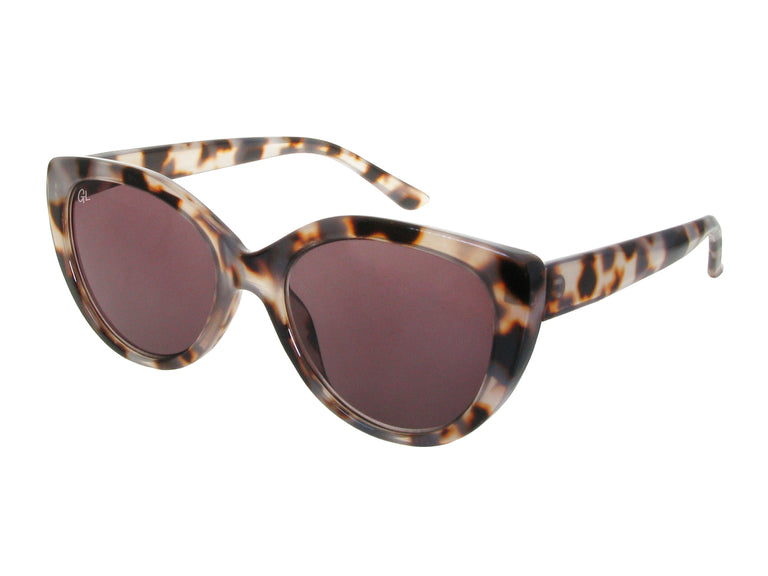 Sunglasses Polarised 'Willow' White Tortoiseshell