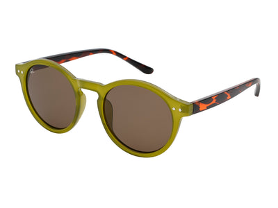 Sunglasses Polarised 'Robbie' Olive/Tortoiseshell