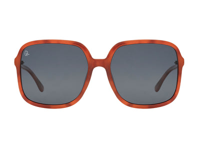 Sunglasses Polarised 'Charlotte' Dark Honey